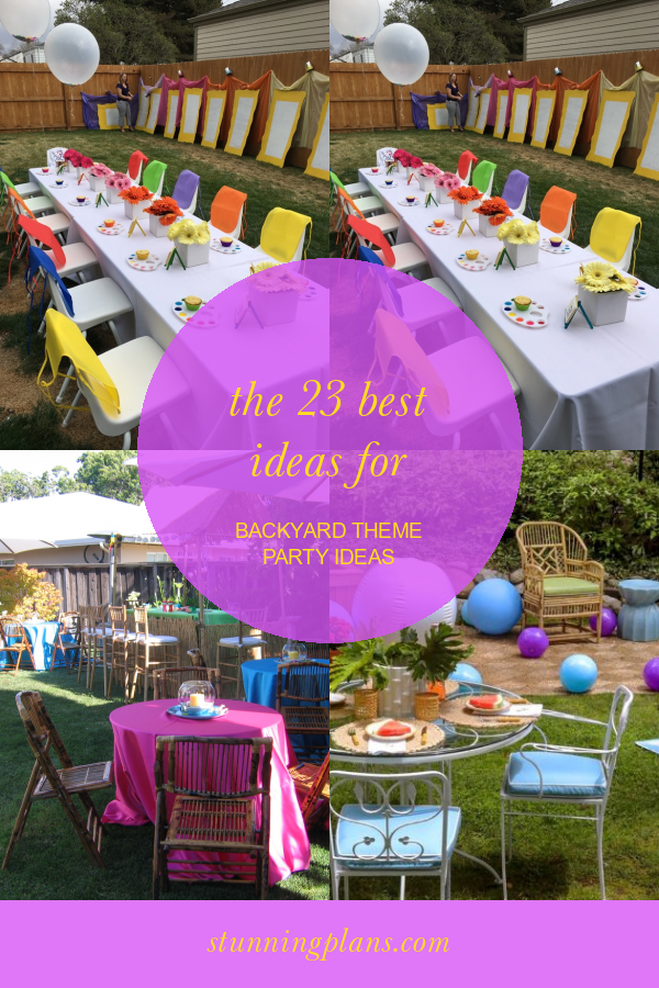 The top 23 Ideas About Ideas for Backyard Birthday Party Home, Family